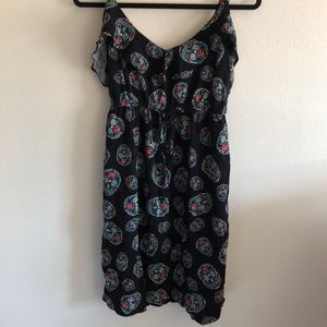 Sugar skull sun dress by Torrid